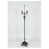 Rembrandt Art Deco Cast Iron Floor Lamp