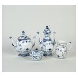 Royal Copenhagen Blue Fluted Tea Set