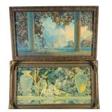 Pair Of Maxfield Parrish Framed Prints