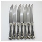 (7) Dominick and Haff Mazarin Sterling Handled Ste