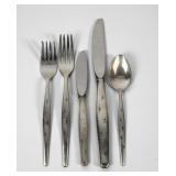 (57) Gorham Sterling Silver Stardust Flatware Set