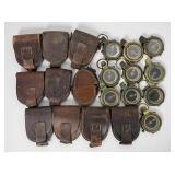 Group Of (10) WWI Military Compasses (I)