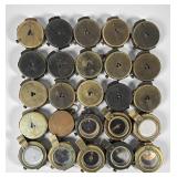 Group Of (25) WWI Military Compasses (H)