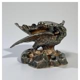 Antique English Silver Plated Eagle Bowl