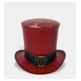 Antique Metal Top Hat Trade Sign