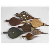 (7pc) Antique Fireplace Bellows