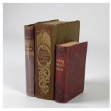 (3) Antique Books