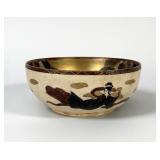 Antique Japanese Satsuma Porcelain Bowl