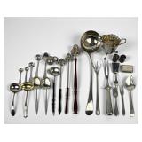 Group Of Sterling Silver Serving Items