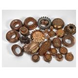Group of Copper Molds