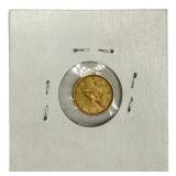 1853 Gold One Dollar Coin