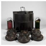 Group of Vintage Lanterns