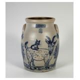 J Beaumont Salt Glaze Stoneware Crock