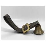 Antique Bronze Cow Bell