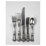 (76pc) Gorham Buttercup Sterling Silver Flatware S