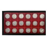 (18) 1996 Olympic Silver Commemorative Coins