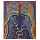 Bruce Onobrakpeya "Ophara" Plastograph