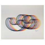 Yaacov Agam "Rhythm: Lines and Forms" Lithograph
