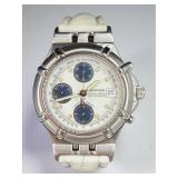 Krieger B929 Automatic 41mm Swiss Chronograph Whit