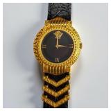Gianni Versace Medusa Gold Plated Quartz Wrist Wat