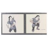 Andres Deja Beauty and the Beast Sketches