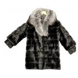 Mink & Silver Fox Woman