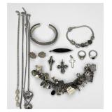 Group Of Sterling Silver Jewelry (A)