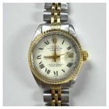 Rolex Datejust Stainless Steel Gold 28mm Ladies Wa