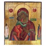 Antique Russian Icon of the Mother of God