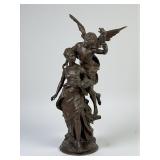 Mathurin Moreau "Allegory of Victory" Antique Br