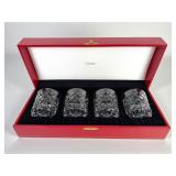 (4) Cartier Lead Crystal Whiskey Tumblers