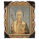 Russian Icon of Saint Nino the Enlightener of Geor