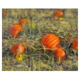 Stephen Day The Pumpkin Patchï¿½ Oil on Board