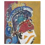 Bruce Onobrakpeya "Bridge" Plastograph