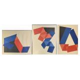 Jack Sonenberg "Dimensions" Triptych