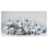 (86pc) Royal Copenhagen Blue & White Porcelain Set