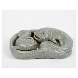 Antique Chinese Porcelain Brushwasher