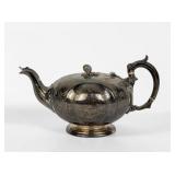 19th Century English Silver Teapot
