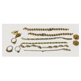 Group of As Is 14K Gold Jewelry