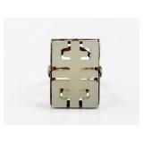 10K Gold & Jade Ring