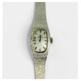 Omega 14K White Gold Ladies Watch