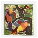 Martha Mood Parrot Tapestry