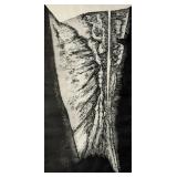 James Guitet "Composition" Etching Print