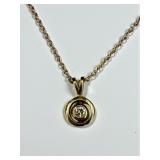 14K Gold & Diamond Necklace