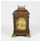 English Triple Fussee Bracket Clock (AS IS)