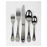 (60pc) Christofle Pastorale Stainless Flatware Set