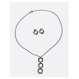 Tiffany & Co Paloma Picasso Sterling Necklace & Ea