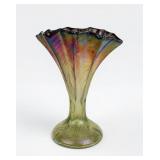 Rindskopf Pepita Art Glass Vase