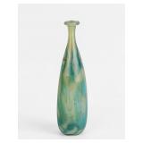 Michael Harris Art Glass Bottle Vase