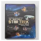 The Quotable Star Trek Trading Cards Set